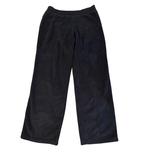 The North Face Black Fleece Pants Women’s Size Small  Straight Leg Soft Lounge - Picture 1 of 10